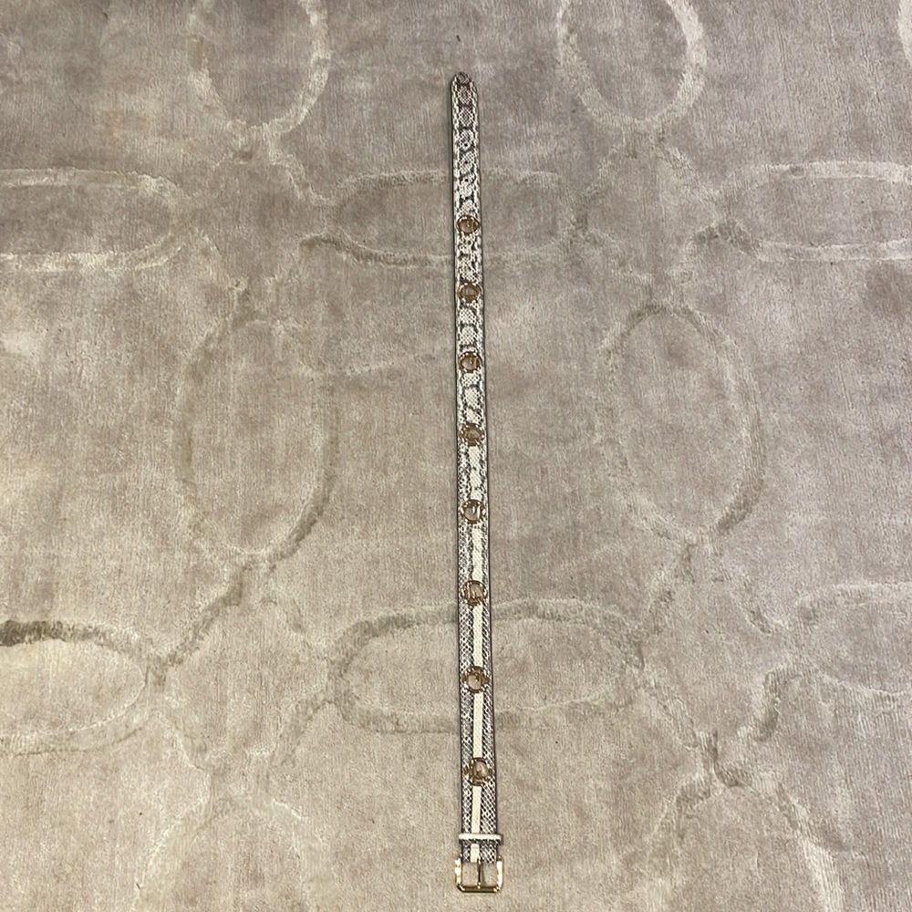 Fendi Women’s Python Print Logo Belt - image 5